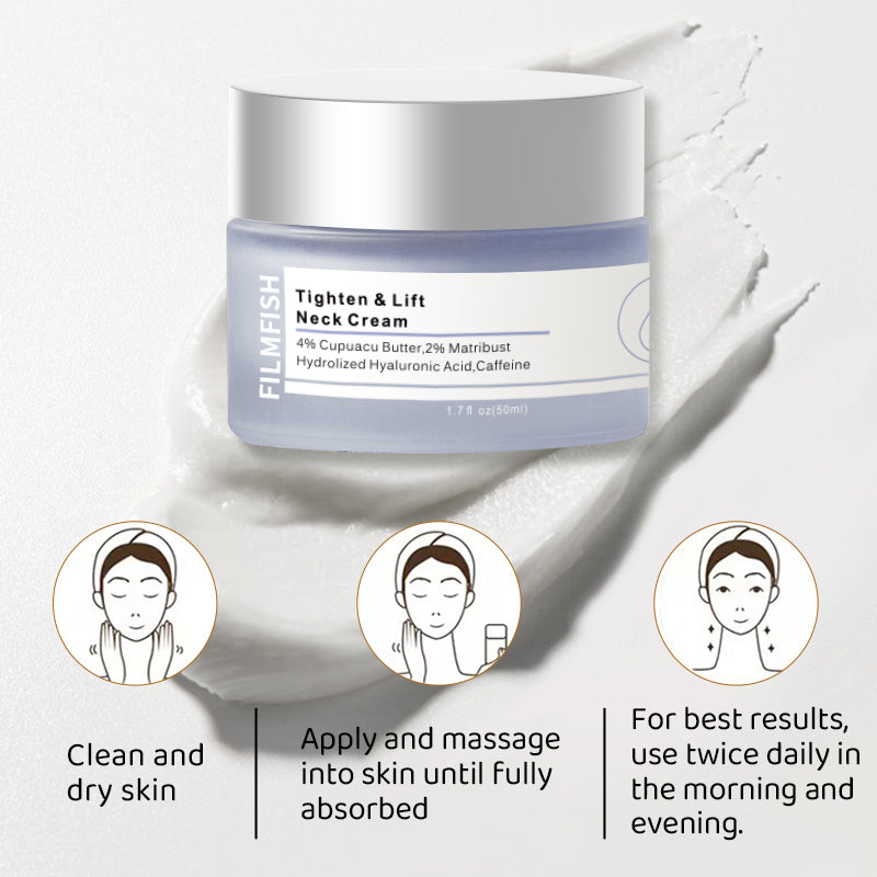 Neck wrinkle cream